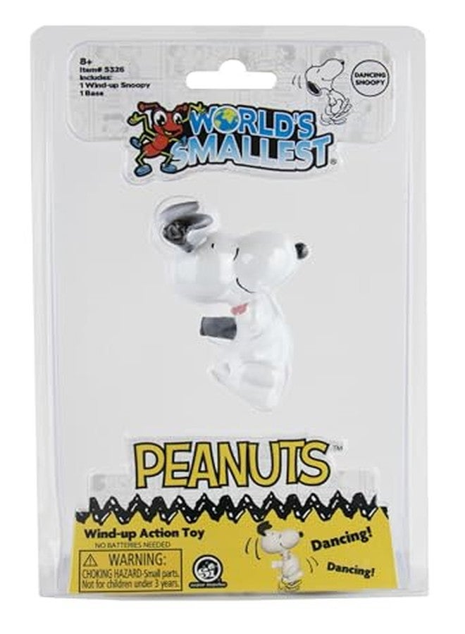 World's Smallest Dancing Snoopy Wind-up Toy, Peanuts Snoopy Fans, Nostalgic Gifts, Classic Toy, for Collectors and Fans Ages 6 and up. - Image 4